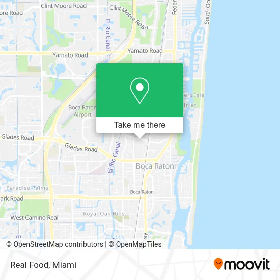 Real Food map
