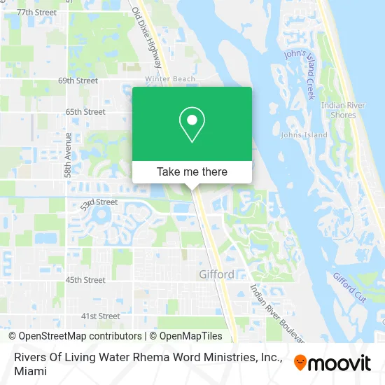 Rivers Of Living Water Rhema Word Ministries, Inc. map