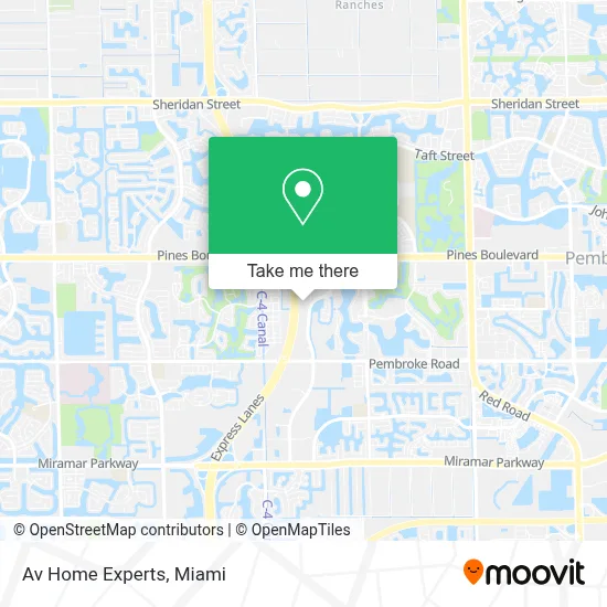Av Home Experts map