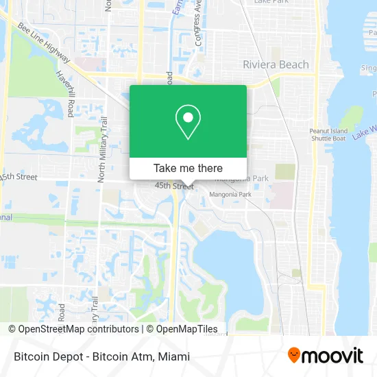 Bitcoin Depot - Bitcoin Atm map