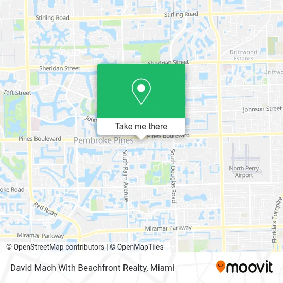 David Mach With Beachfront Realty map