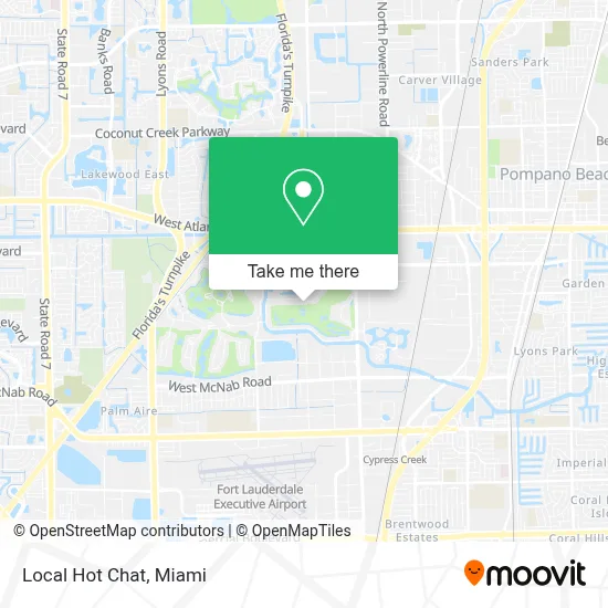 Local Hot Chat map
