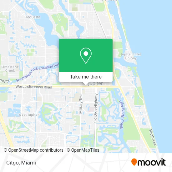 Citgo map
