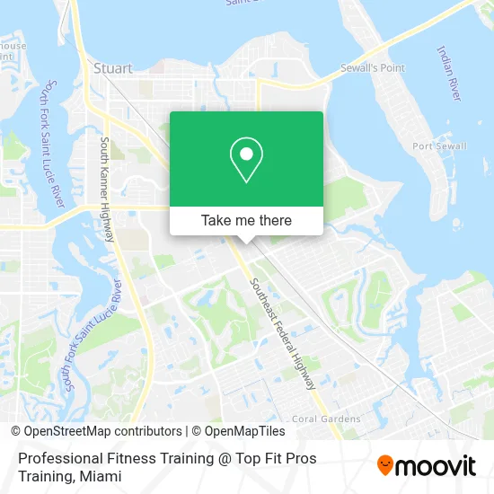 Professional Fitness Training @ Top Fit Pros Training map