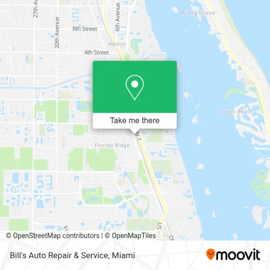 Bill's Auto Repair & Service map