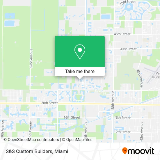 S&S Custom Builders map