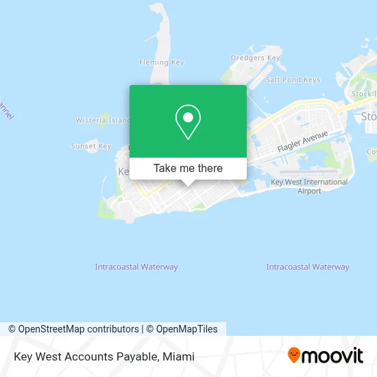 Key West Accounts Payable map