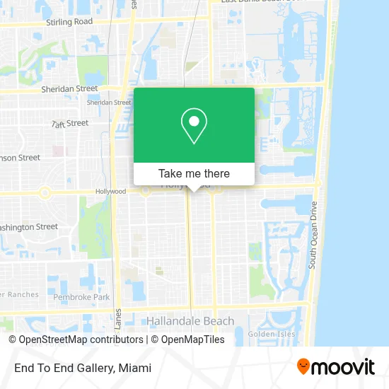 End To End Gallery map