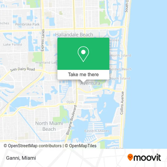 Ganni map