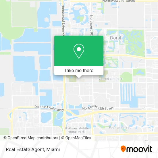Real Estate Agent map