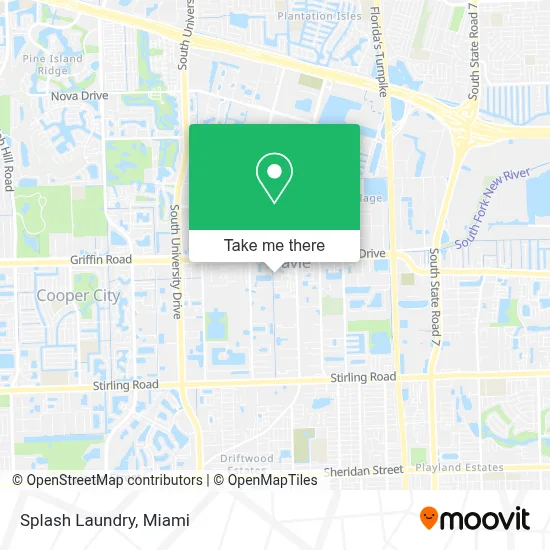 Splash Laundry map