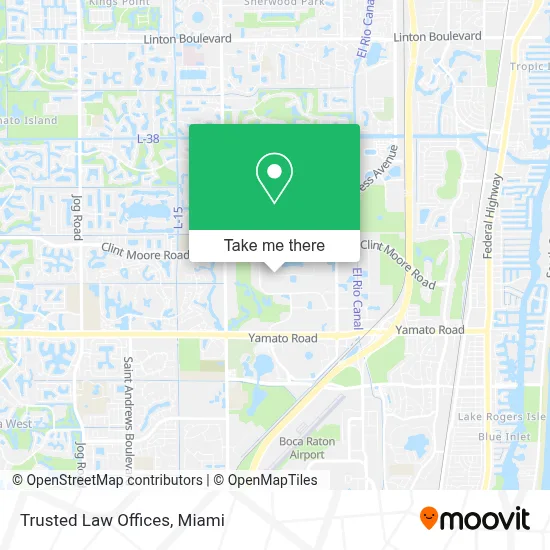 Trusted Law Offices map