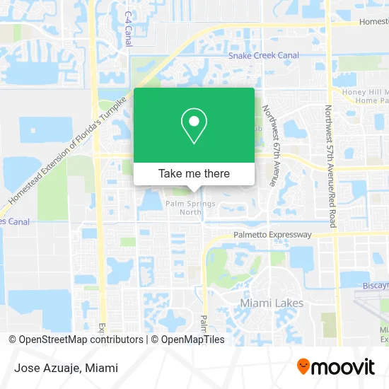 Jose Azuaje map
