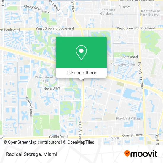 Radical Storage map