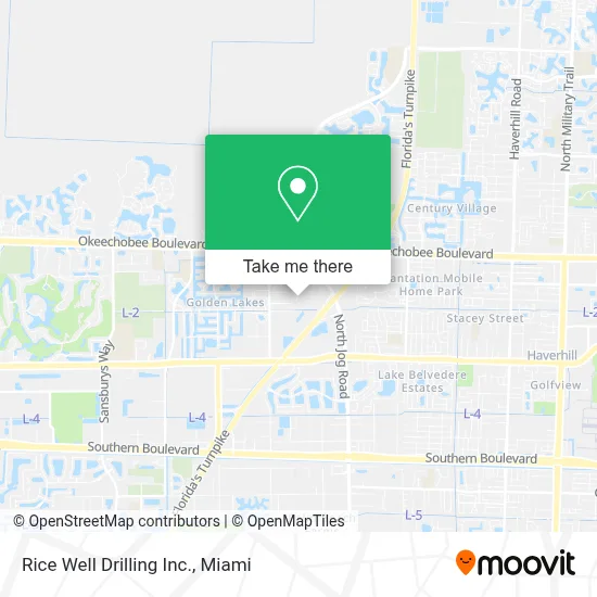 Rice Well Drilling Inc. map