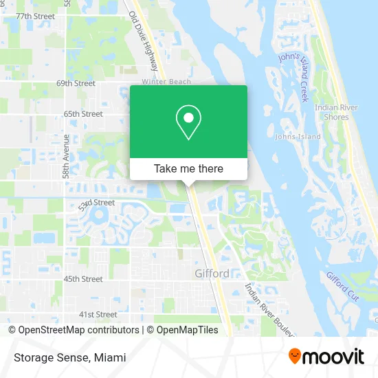 Storage Sense map