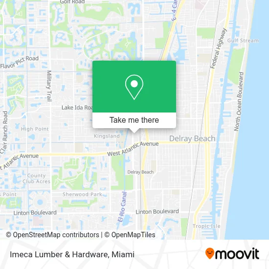 Imeca Lumber & Hardware map