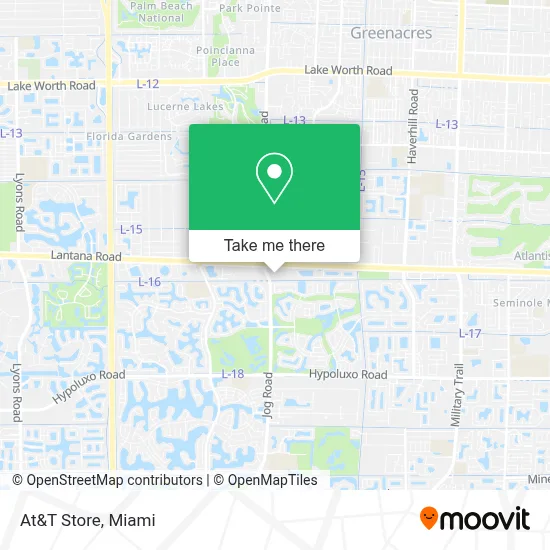 At&T Store map
