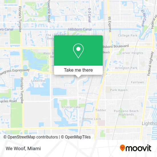 We Woof map