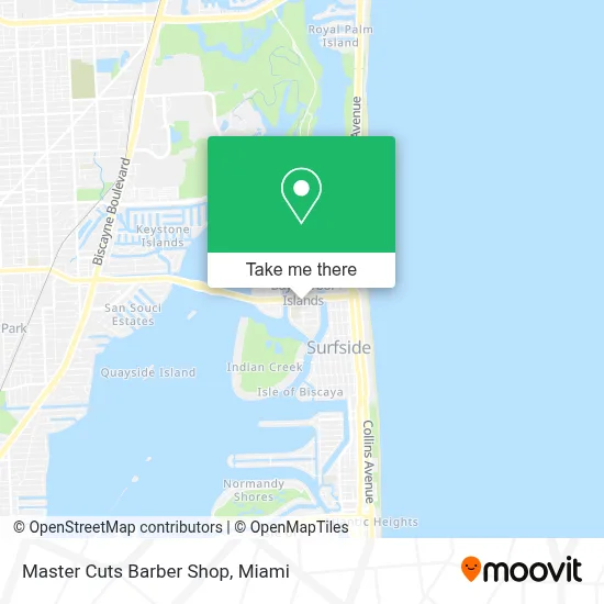 Master Cuts Barber Shop map
