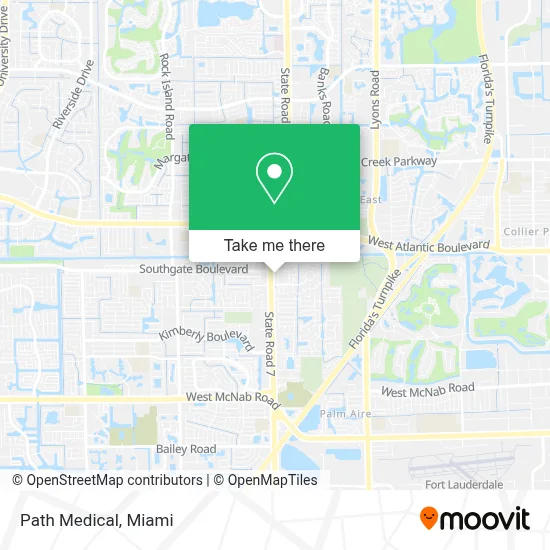 Path Medical map