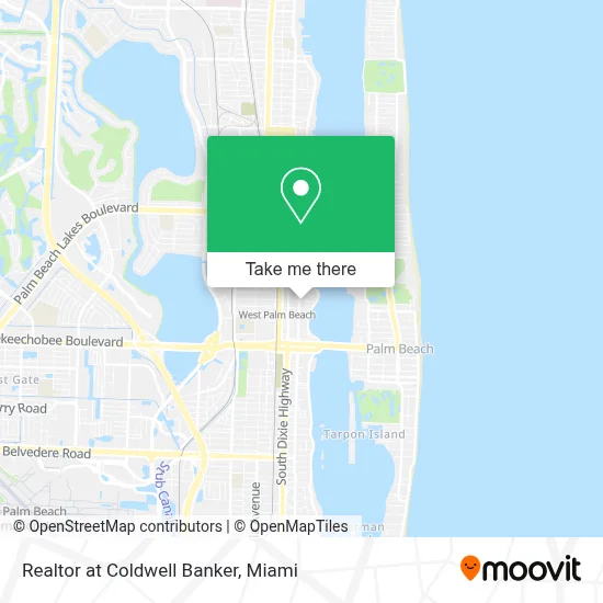 Realtor at Coldwell Banker map