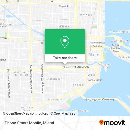 Phone Smart Mobile map