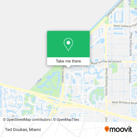 Ted Doukas map