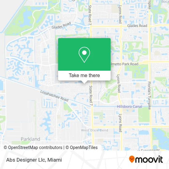 Abs Designer Llc map