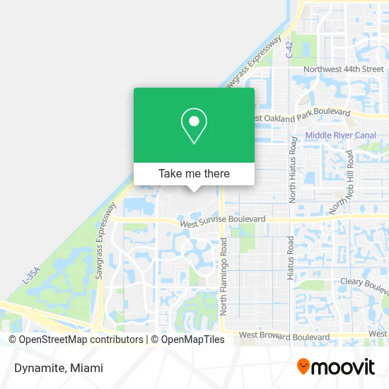 Dynamite map