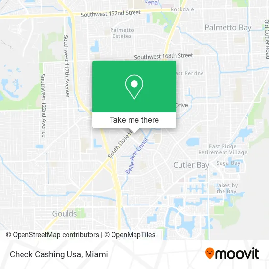 Check Cashing Usa map