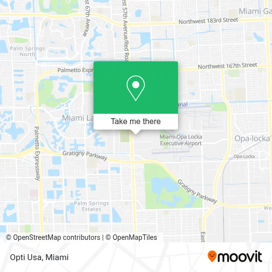 Opti Usa map