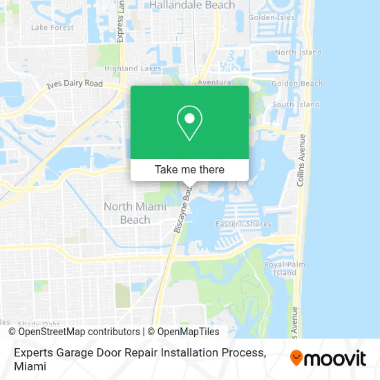 Experts Garage Door Repair Installation Process map
