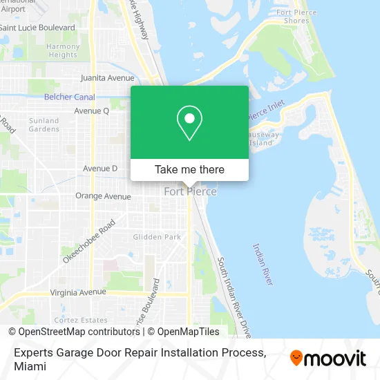 Experts Garage Door Repair Installation Process map
