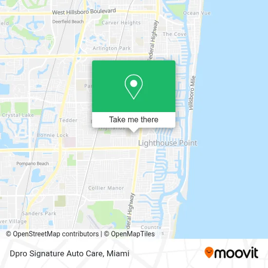 Dpro Signature Auto Care map