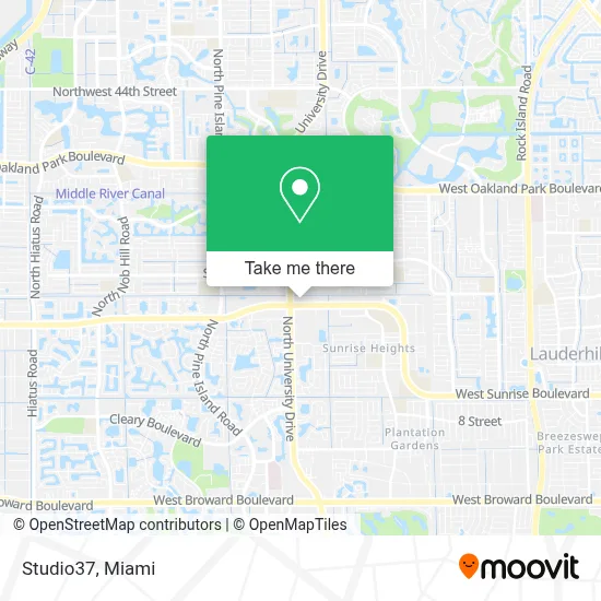 Studio37 map
