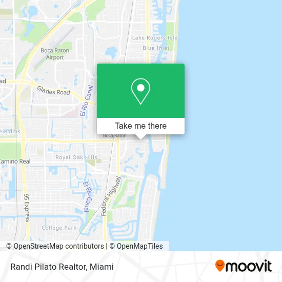 Randi Pilato Realtor map