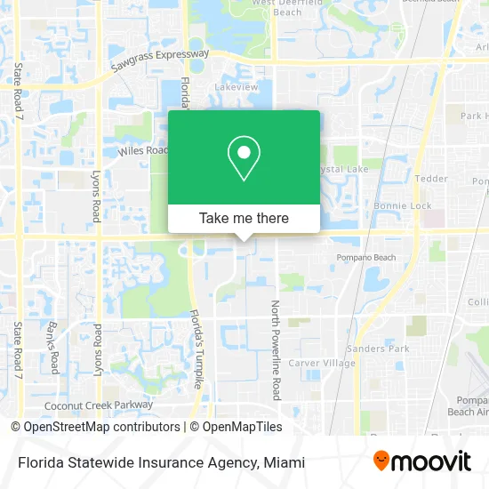 Florida Statewide Insurance Agency map