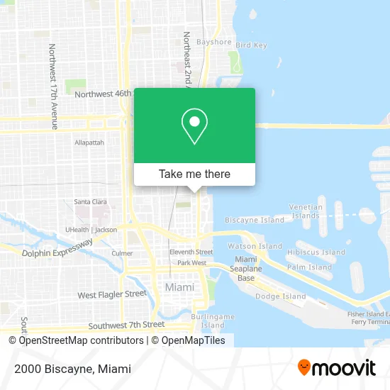 2000 Biscayne map
