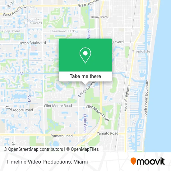 Timeline Video Productions map
