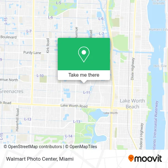 Walmart Photo Center map
