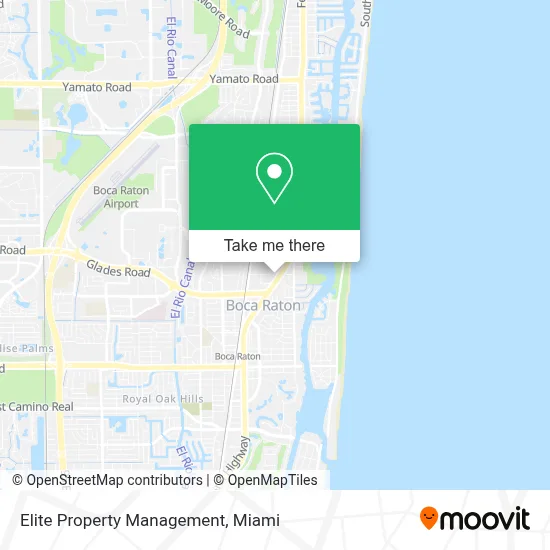 Elite Property Management map