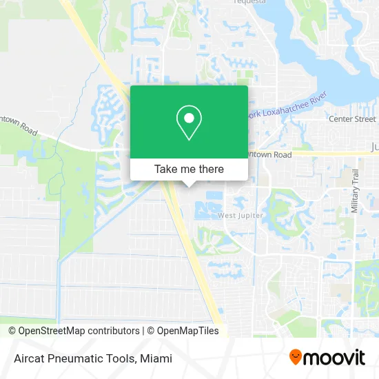 Aircat Pneumatic Tools map