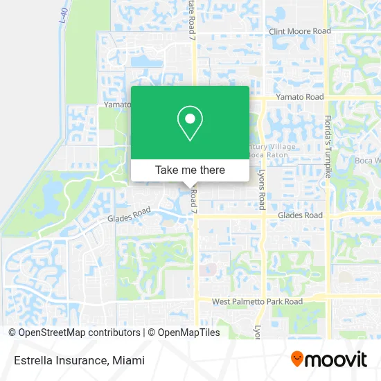 Estrella Insurance map