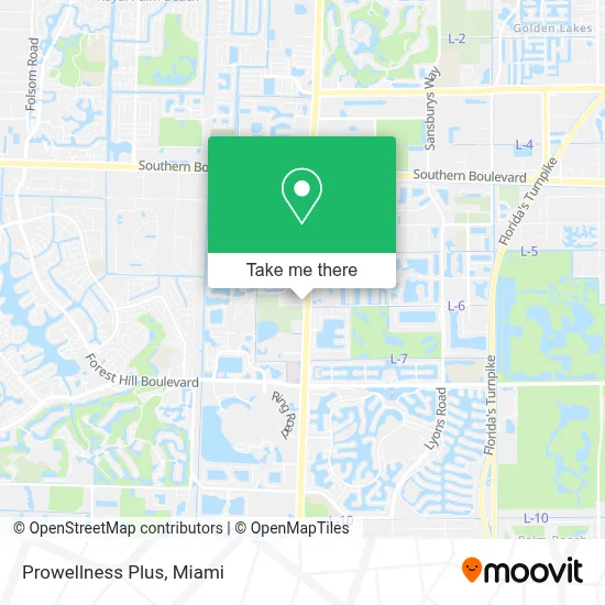 Prowellness Plus map