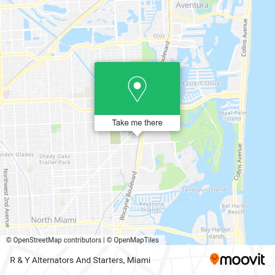 R & Y Alternators And Starters map