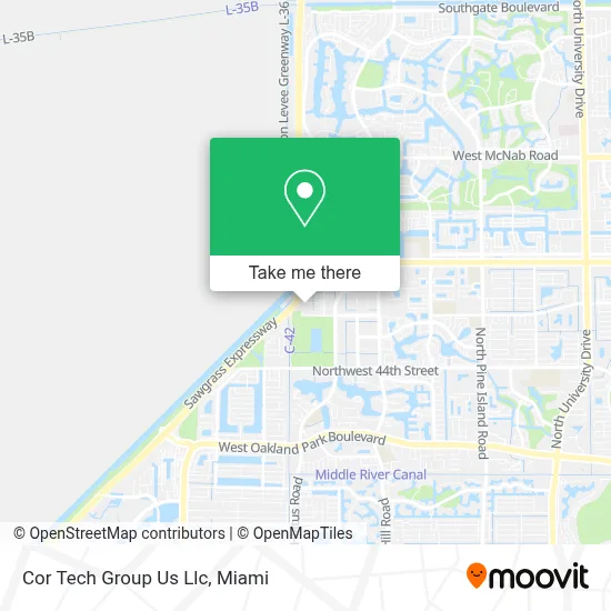 Cor Tech Group Us Llc map