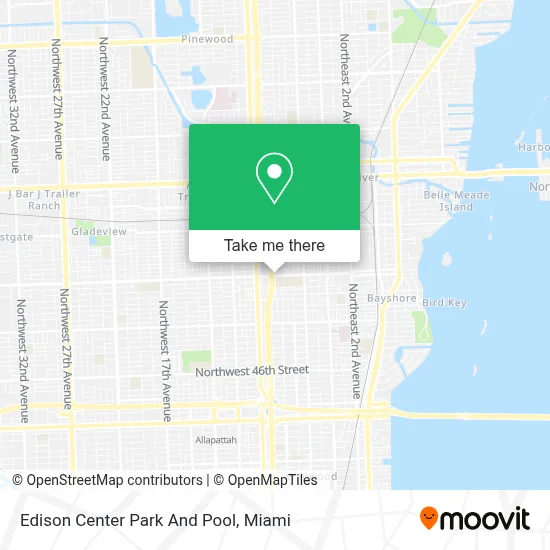 Edison Center Park And Pool map