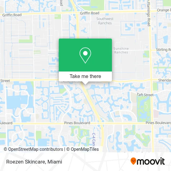 Roezen Skincare map