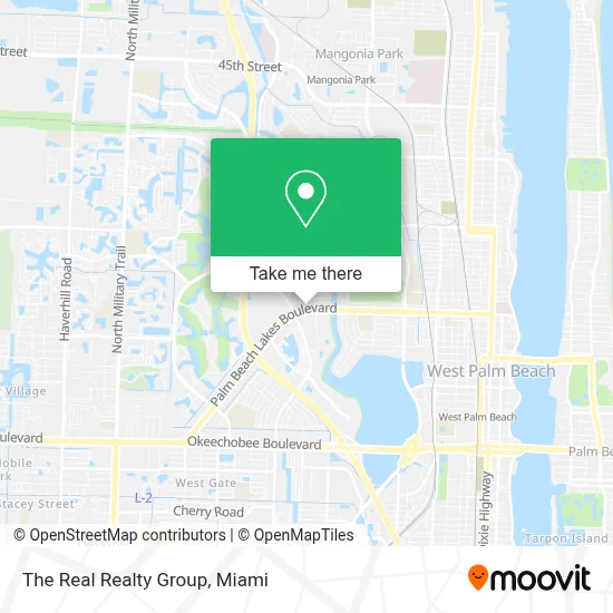 The Real Realty Group map